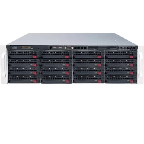 Видеосервер Линия NVR-256 Linux SuperStorage. Количество каналов: видео - 256, аудио - 256; до 16 HDD